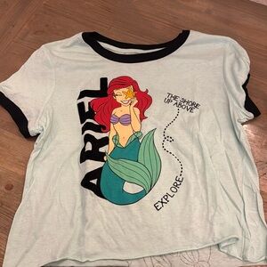New Disney Little Mermaid Ariel Hot Topic Crop Top XL